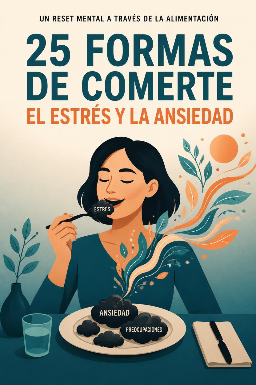 25 FORMAS DE COMERTE EL ESTRÉS Y LA ANSIEDAD